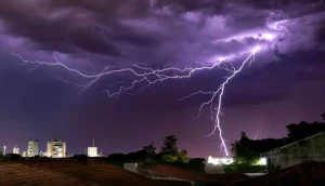 Semana deve terminar com chuvas e temporais no Sul
