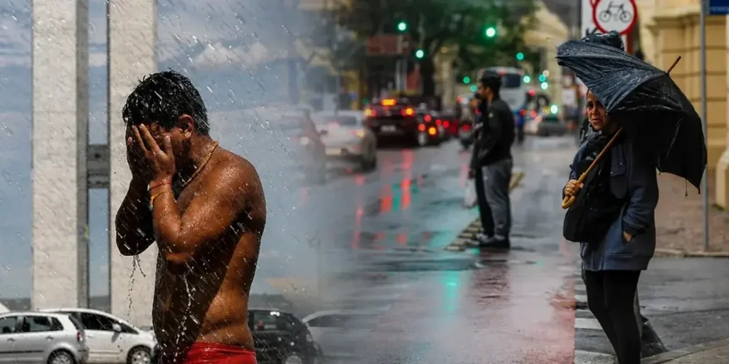 Semana terá onda de calor, tempestades e chuvas excessivas