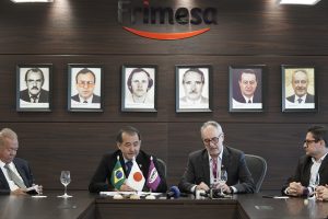Frimesa recebe Embaixador do Japão para discutir cooperação e expansão comercial