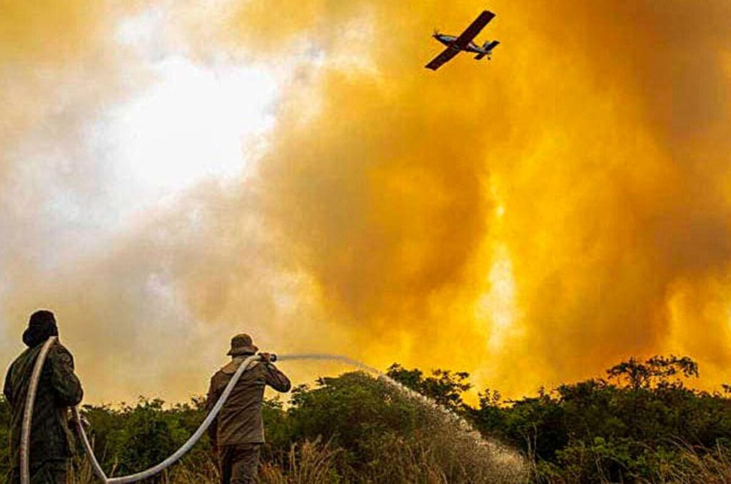 Incêndios ameaçam produção rural